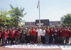 Aksi-Penyampaian-Pendapat-Mahasiswa-Muhammadiyah-di-Mapolresta-Sidoarjo-Berlangsung-Kondusif