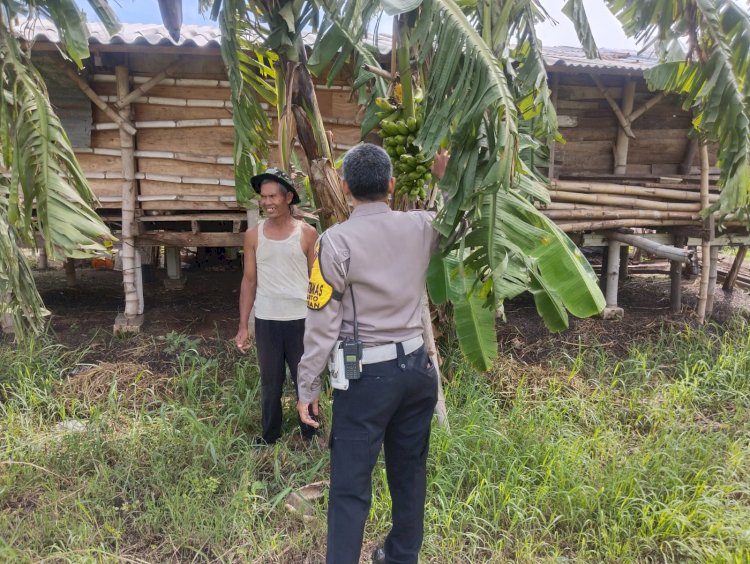 Polsek Buduran Masifkan Peran Bhabinkamtibmas dalam Peninjauan Program Ketahanan Pangan Asta Cita Presiden RI