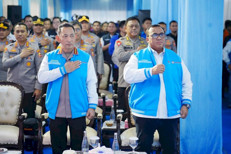 Di HUT KSPSI-Harpekindo Kapolri Tekankan Perkuat Sinergitas hingga Dukung Hak Buruh