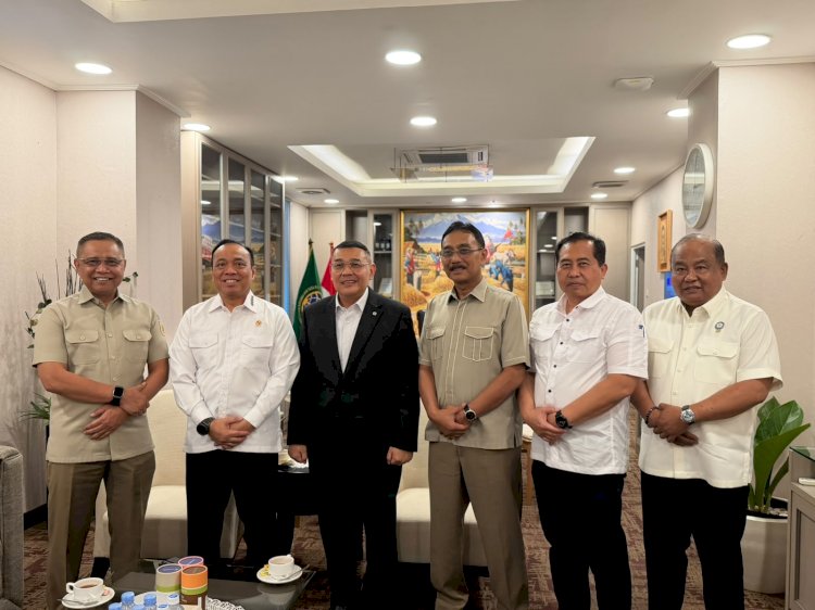 Awali Tugas, Kepala BRAN Temui Wamen ATR/BPN Perkuat Sinergi Reforma Agraria